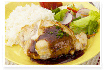 鶏ムネ肉のガーリックバターソテー